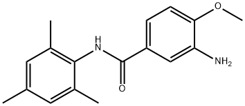 3-amino-4-methoxy-N-(2,4,6-trimethylphenyl)benzamide 구조식 이미지