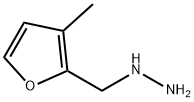 1-[(3-methylfuran-2-yl)methyl]hydrazine Structure