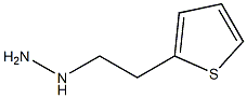 1-(2-(thiophen-2-yl)ethyl)hydrazine 구조식 이미지