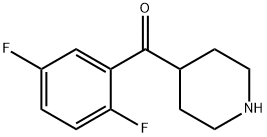 (2,5-Difluorophenyl)-(4-piperidyl)methanone Structure