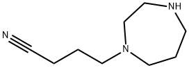 4-(1,4-diazepan-1-yl)butanenitrile 구조식 이미지