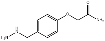 2-[4-(hydrazinylmethyl)phenoxy]acetamide Structure