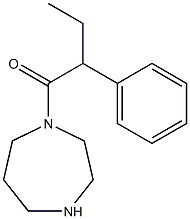 1-(1,4-diazepan-1-yl)-2-phenylbutan-1-one Structure