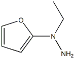 (1-(furan-2-yl)ethyl)hydrazine 구조식 이미지