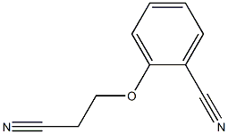 2-(2-cyanoethoxy)benzonitrile Structure