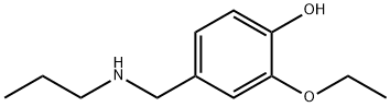 2-ethoxy-4-[(propylamino)methyl]phenol 구조식 이미지