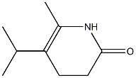 2(1H)-Pyridinone,3,4-dihydro-6-methyl-5-(1-methylethyl)-(9CI) 구조식 이미지