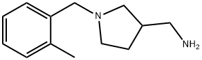 1-[1-(2-METHYLBENZYL)-3-PYRROLIDINYL]METHANAMINE Structure