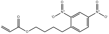 4-(2,4-DINITROPHENYL)BUTYL ACRYLATE Structure