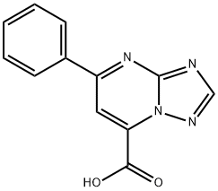 5-phenyl-[1,2,4]triazolo[1,5-a]pyrimidine-7-carboxylic acid Structure