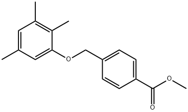 methyl 4-(2,3,5-trimethylphenoxymethyl)benzoate Structure