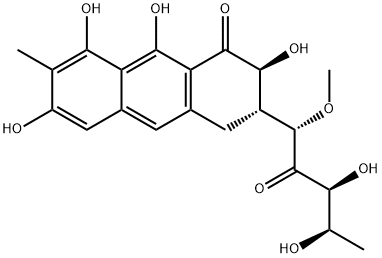 chromomycinone Structure