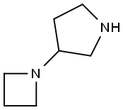 3-(1-Azetidinyl)pyrrolidine 구조식 이미지