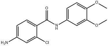 4-amino-2-chloro-N-(3,4-dimethoxyphenyl)benzamide Structure
