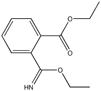 ethyl 2-(ethoxy(imino)methyl)benzoate 구조식 이미지