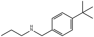 [(4-tert-butylphenyl)methyl](propyl)amine Structure