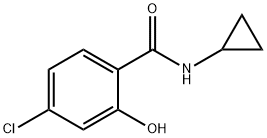 4-chloro-N-cyclopropyl-2-hydroxybenzamide Structure