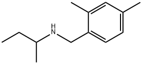 butan-2-yl[(2,4-dimethylphenyl)methyl]amine Structure