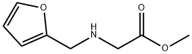 methyl 2-[(furan-2-ylmethyl)amino]acetate 구조식 이미지