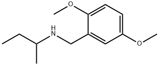 butan-2-yl[(2,5-dimethoxyphenyl)methyl]amine Structure