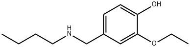 4-[(butylamino)methyl]-2-ethoxyphenol 구조식 이미지
