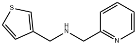 (pyridin-2-ylmethyl)(thiophen-3-ylmethyl)amine 구조식 이미지