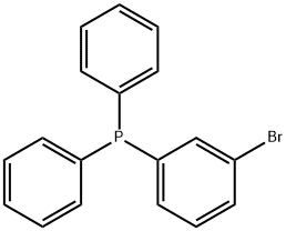 3-브로모페닐)디페닐포스핀 구조식 이미지