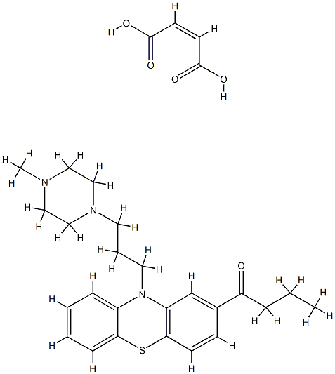 Butaperazine Maleate Structure