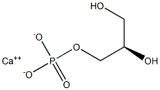 [2R,(-)]-Glycerin 3-(phosphoric acid calcium) salt Structure