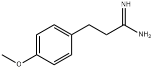 3-(4-methoxyphenyl)propanamidine 구조식 이미지