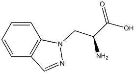 베타-1-인다졸알라닌 구조식 이미지