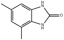 2H-Benzimidazol-2-one,1,3-dihydro-4,6-dimethyl-(9CI) 구조식 이미지