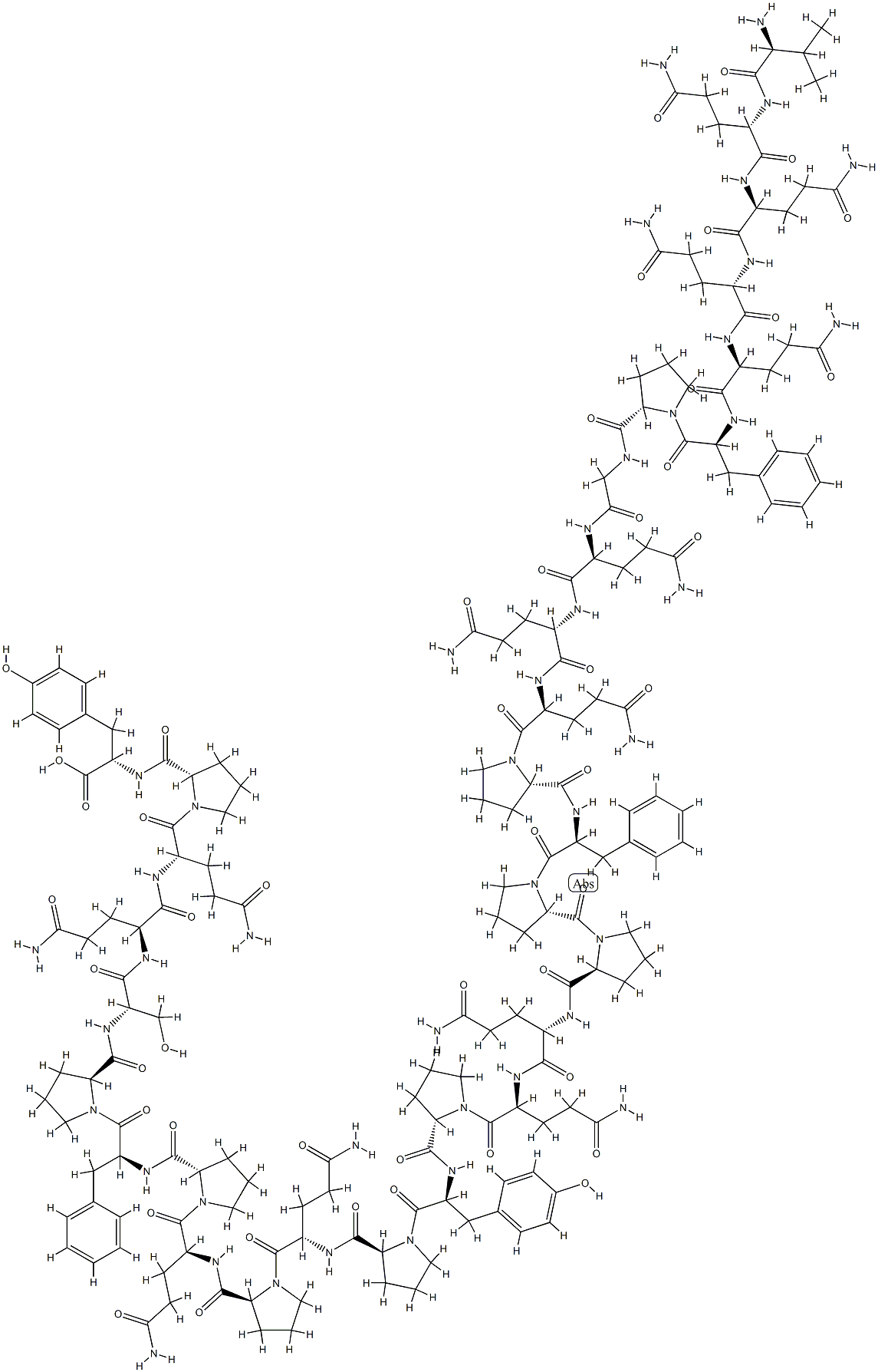 gliadin peptide CT-2 Structure