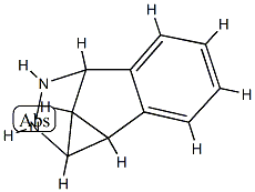 1,2-Diazabenzo[a]cyclopropa[cd]pentalene,  1,2,2a,2b,6b,6c-hexahydro-  (9CI) 구조식 이미지