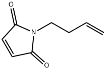 1H-Pyrrole-2,5-dione, 1-(3-buten-1-yl)- 구조식 이미지
