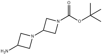 [1,3'-Biazetidine]-1'-carboxylic acid,3-aMino-, 1,1-diMethylethyl ester Structure