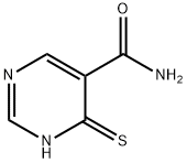 5-피리미딘카르복사미드,1,4-디하이드로-4-티옥소-(9CI) 구조식 이미지