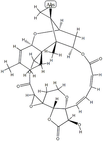 7',8'-Didehydro-14'-deoxy-2',3'-oxy-2',3'-dihydro-14'-oxovertisporin 구조식 이미지