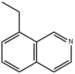 Isoquinoline, 8-ethyl- (6CI,9CI) Structure