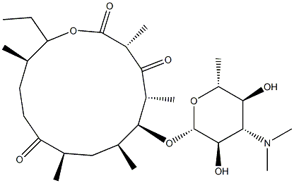 (4'S)-12-Deoxy-10,11-dihydro-4'-hydroxypicromycin Structure