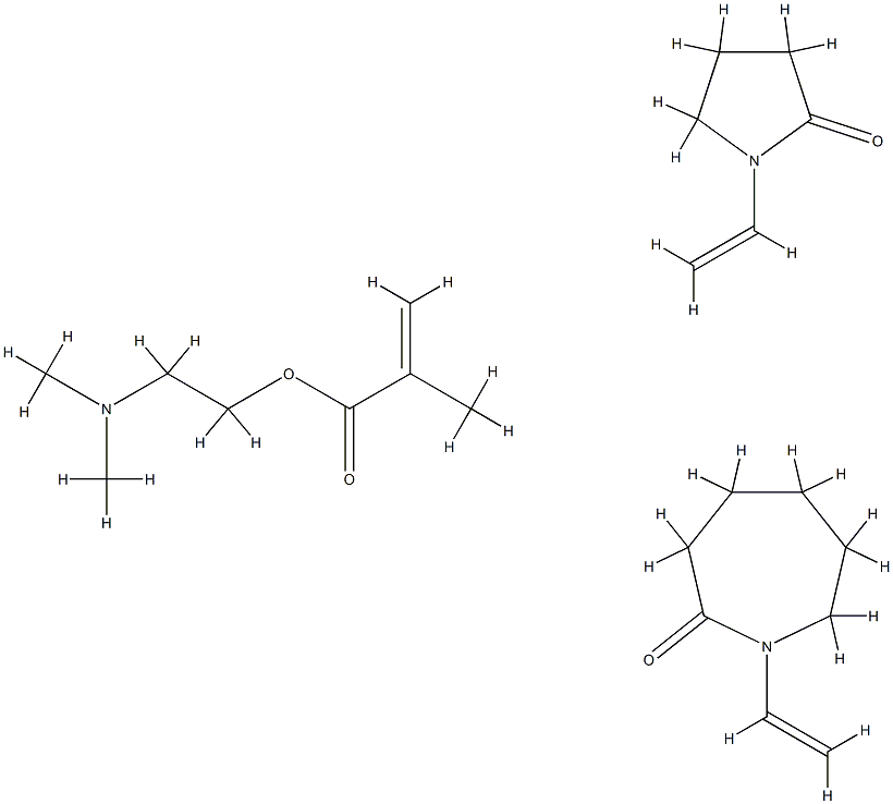 102972-64-5 2-Propenoic acid, 2-methyl-, 2-(dimethylamino)ethyl ester, polymer with 1-ethenylhexahydro-2H-azepin-2-one and 1-ethenyl-2-pyrrolidinone