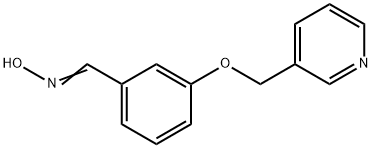 3-(pyridin-3-ylmethoxy)benzaldehyde oxime Structure