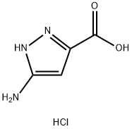 5-Amino-2H-pyrazole-3-carboxylic acid 구조식 이미지