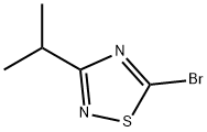5-bromo-3-isopropyl-1,2,4-thiadiazole Structure