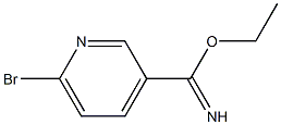 ethyl 6-bromonicotinimidate 구조식 이미지