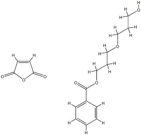 2,5-Furandione, polymer with oxybis[propanol], benzoate Structure