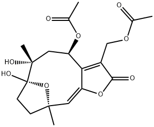 Diacetylpiptocarphol Structure