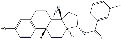 estradiol 17-dihydrotrigonelline Structure