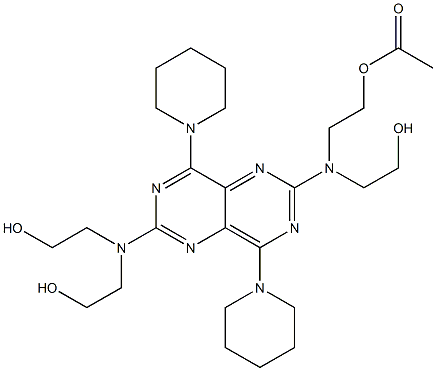 dipyridamole monoacetate Structure