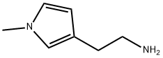 1H-Pyrrole-3-ethanamine,1-methyl-(9CI) Structure